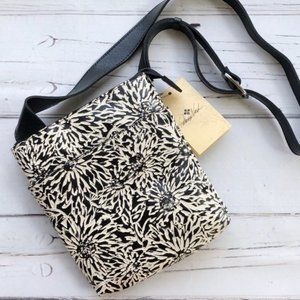 Patricia Nash Stipes Crossbody Bag Sunflower